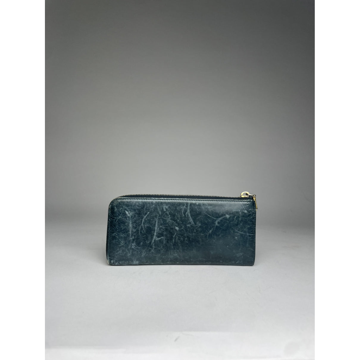 Miu Miu Metallic Leather Wallet image 2