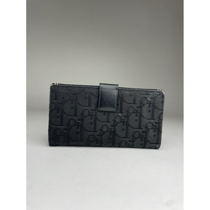 Dior Saddle Black Cotton Wallet image 2