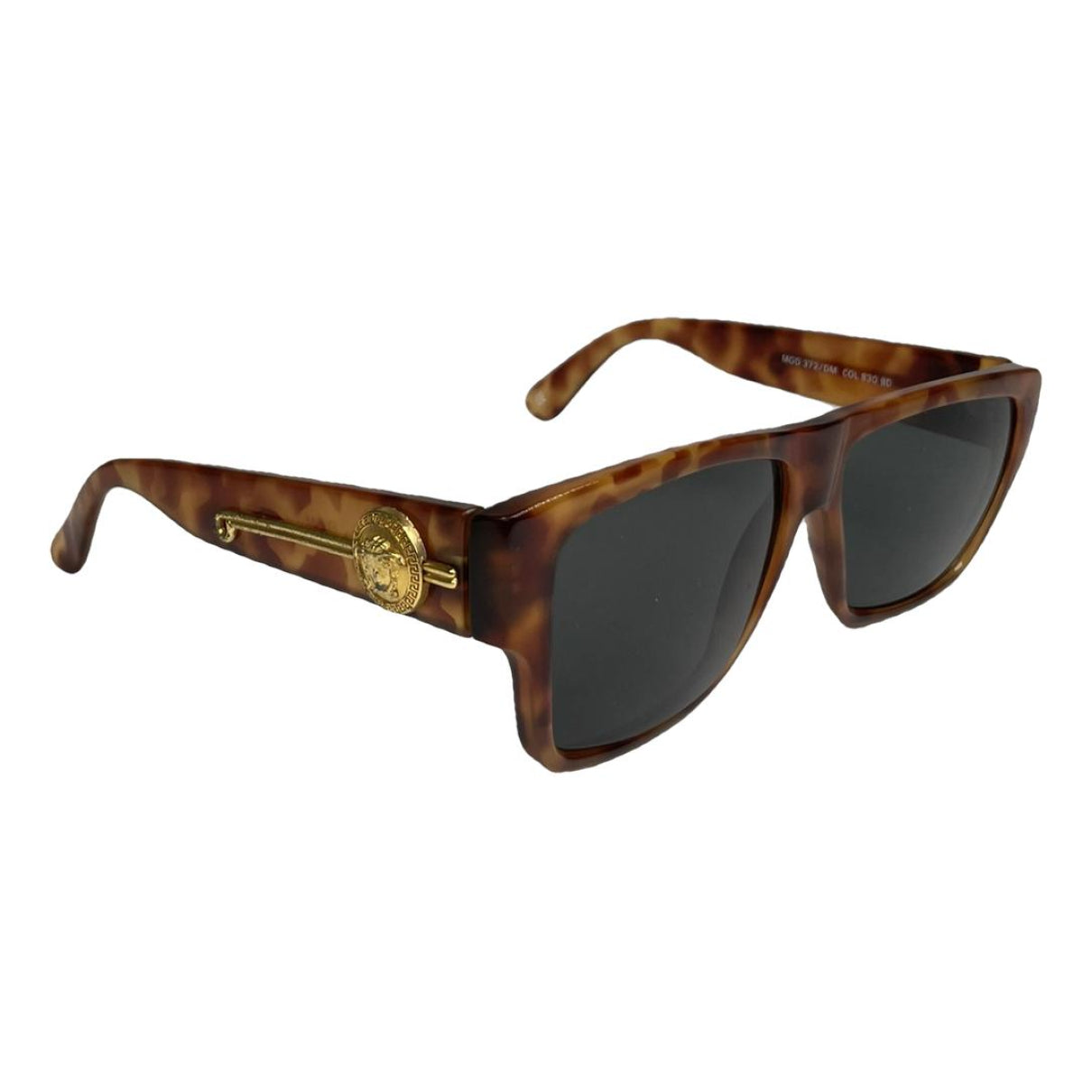 Gianni Versace Brown Plastic Sunglasses image 1
