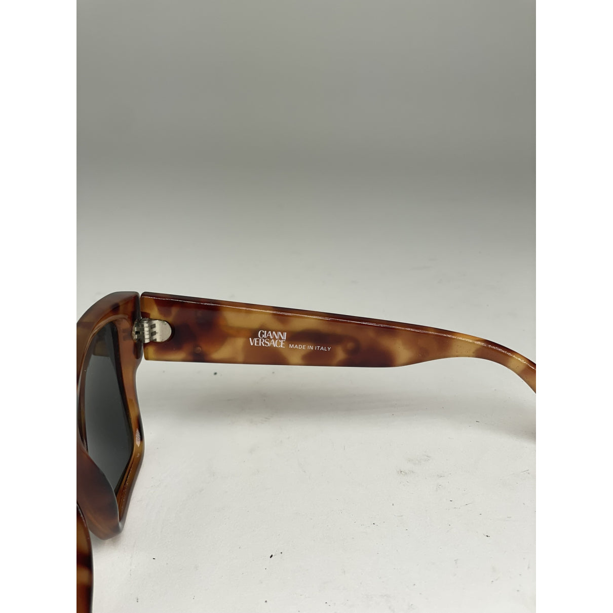 Gianni Versace Brown Plastic Sunglasses image 3