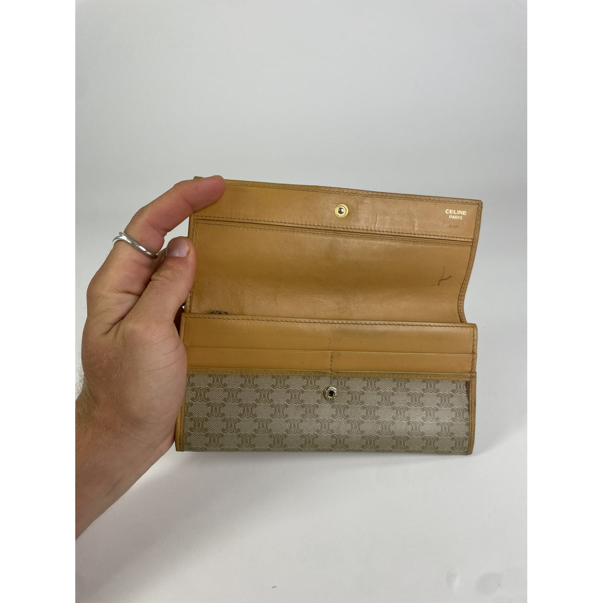 Celine Triomphe Vintage Wallet image 3