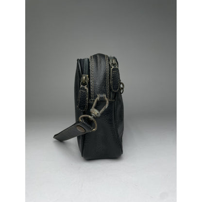 Valentino Garavani VLogo Black Leather Clutch Bag image 3