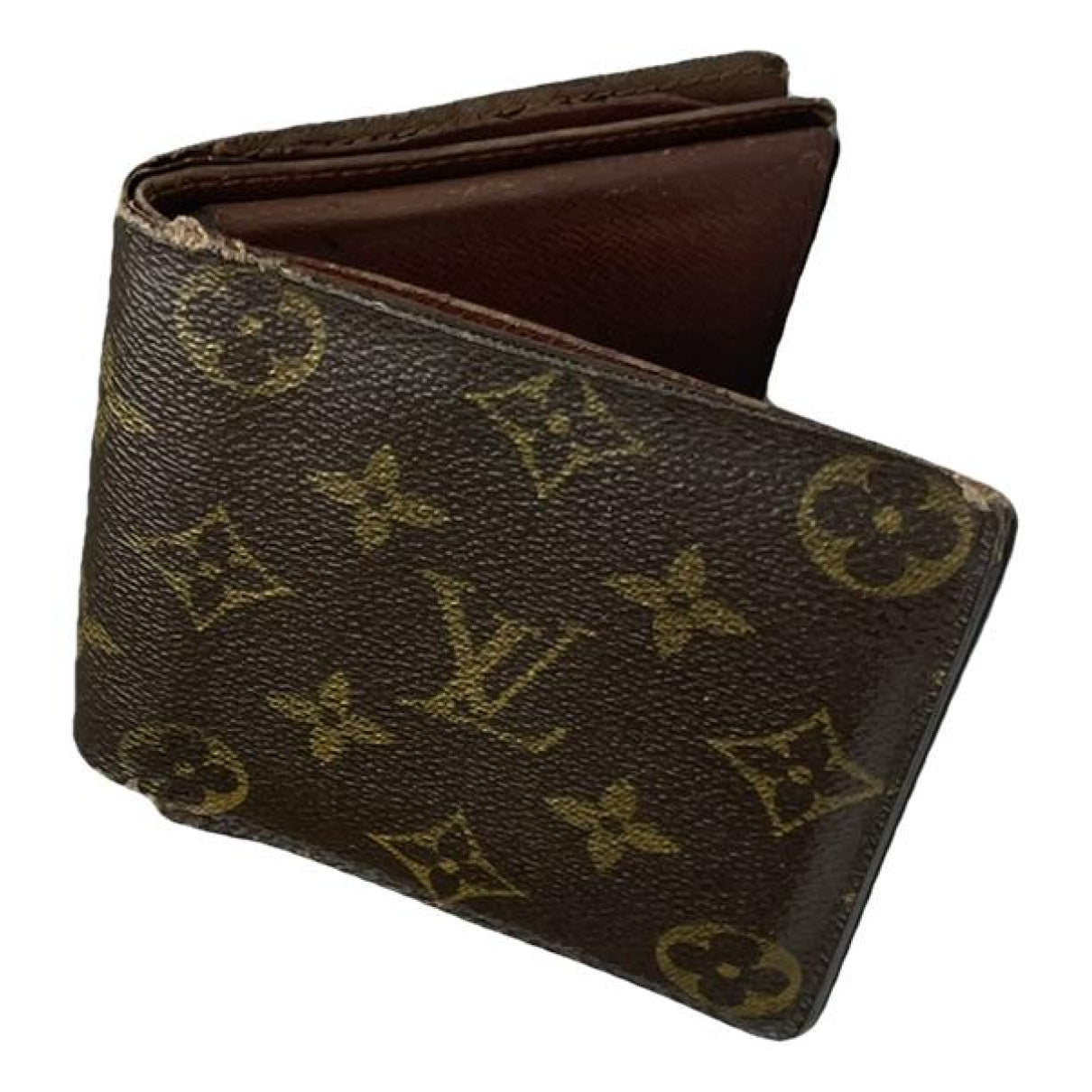Louis Vuitton Ikat Brown Leather Purse image 1