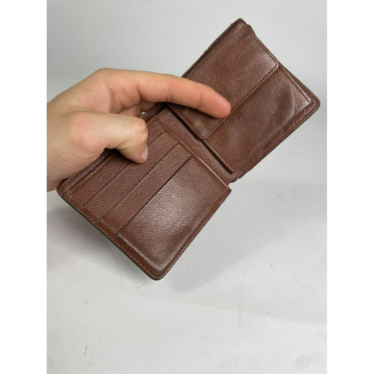 Louis Vuitton Ikat Brown Leather Purse image 4