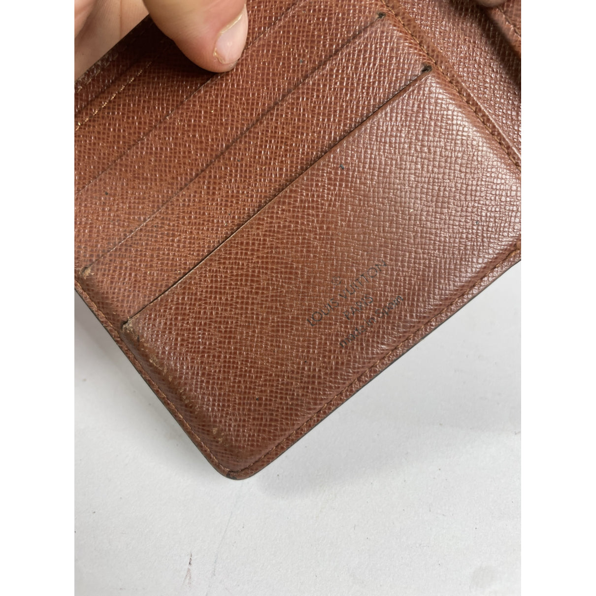 Louis Vuitton Ikat Brown Leather Purse image 5