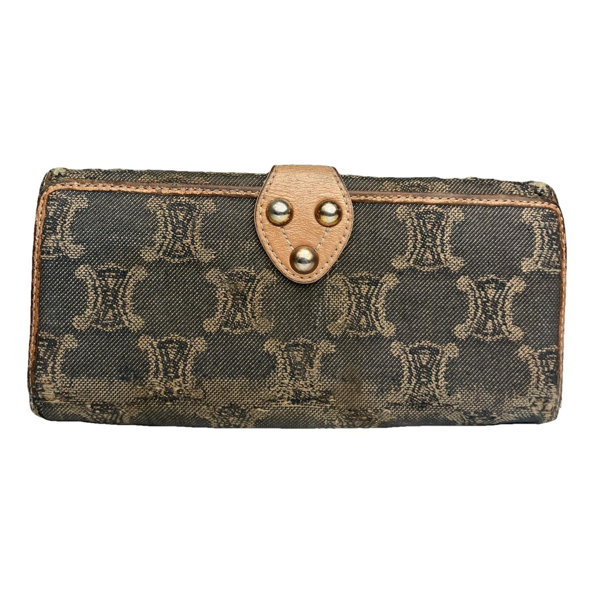 Celine Triomphe Blue Denim - Jeans Wallet image 1