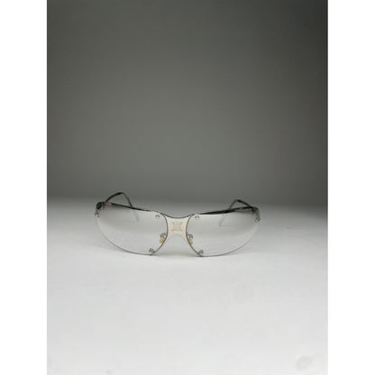 Celine Silver Metal Sunglasses image 2