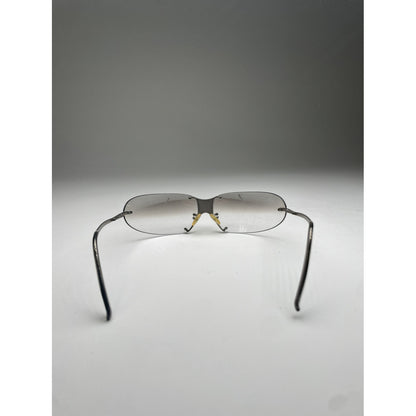 Celine Silver Metal Sunglasses image 4