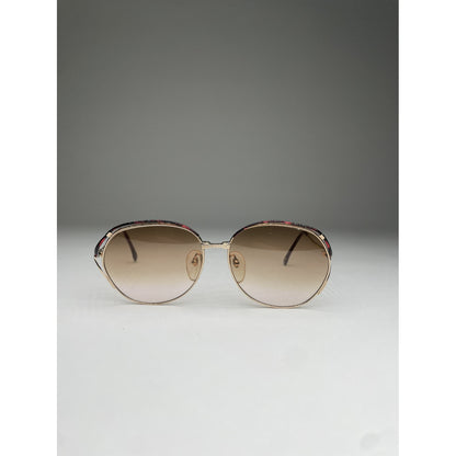 Saint Laurent Beige Plastic Sunglasses image 2