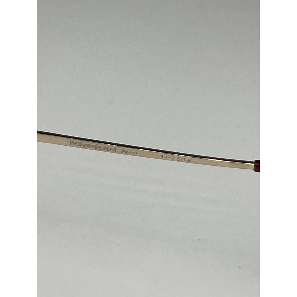 Saint Laurent Beige Plastic Sunglasses image 3