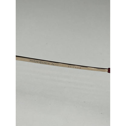 Saint Laurent Beige Plastic Sunglasses image 3