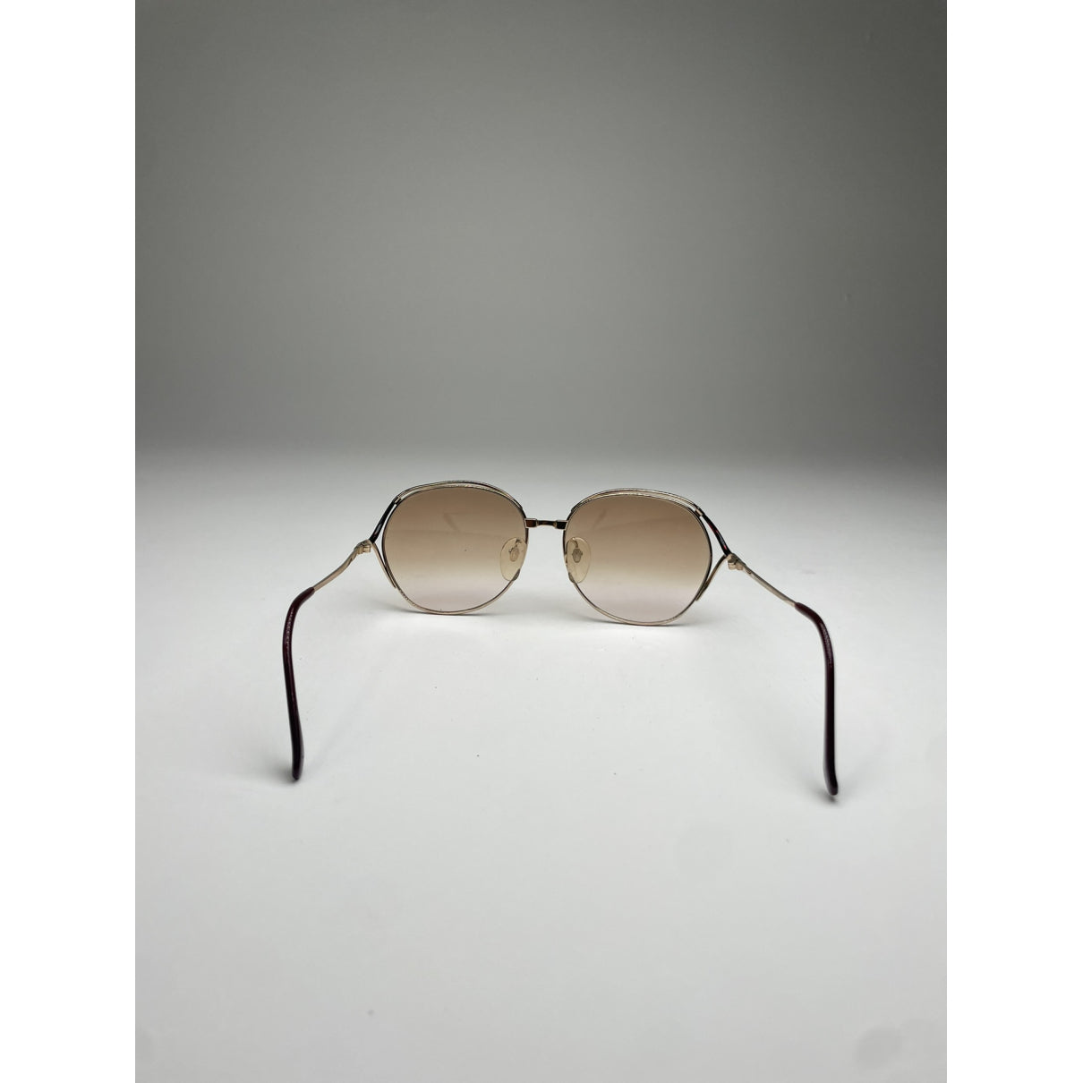 Saint Laurent Beige Plastic Sunglasses image 4