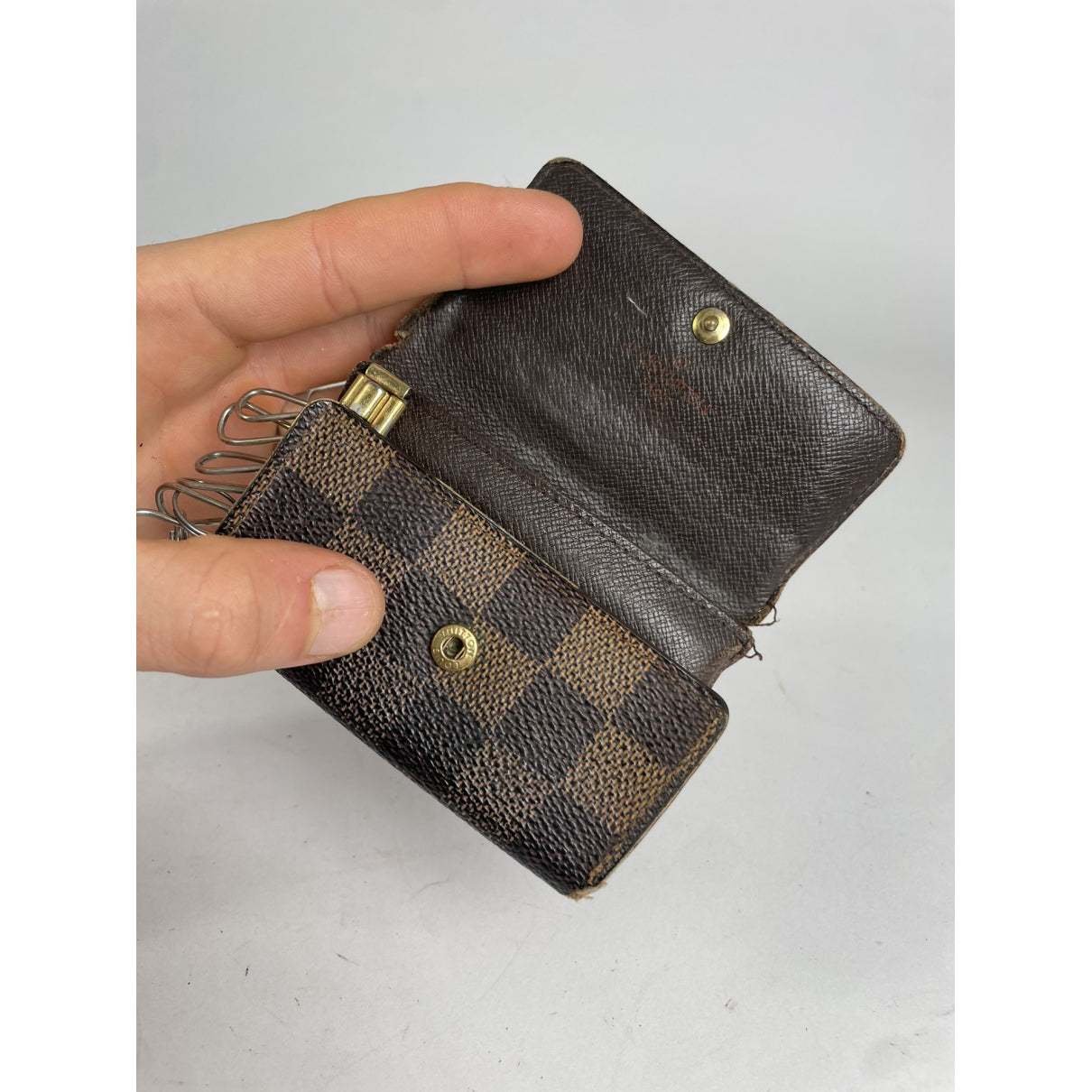 Louis Vuitton Lockme Brown Leather Purse image 3