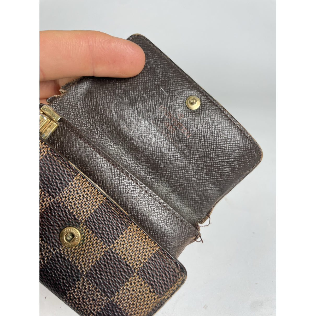 Louis Vuitton Lockme Brown Leather Purse image 4