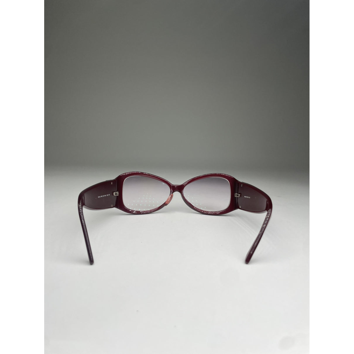 Celine Purple Plastic Sunglasses image 4