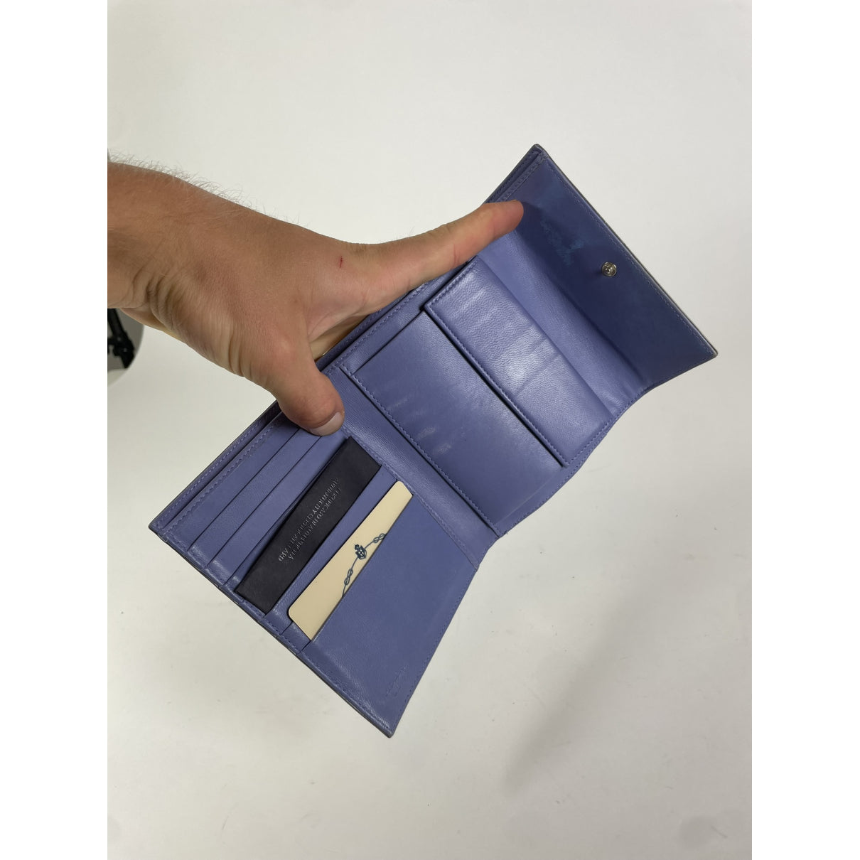 Prada Grey Patent Leather Wallet image 2