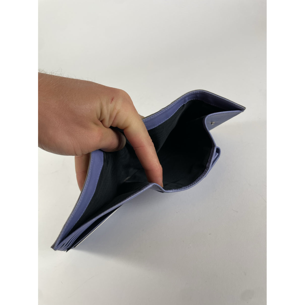 Prada Grey Patent Leather Wallet image 3