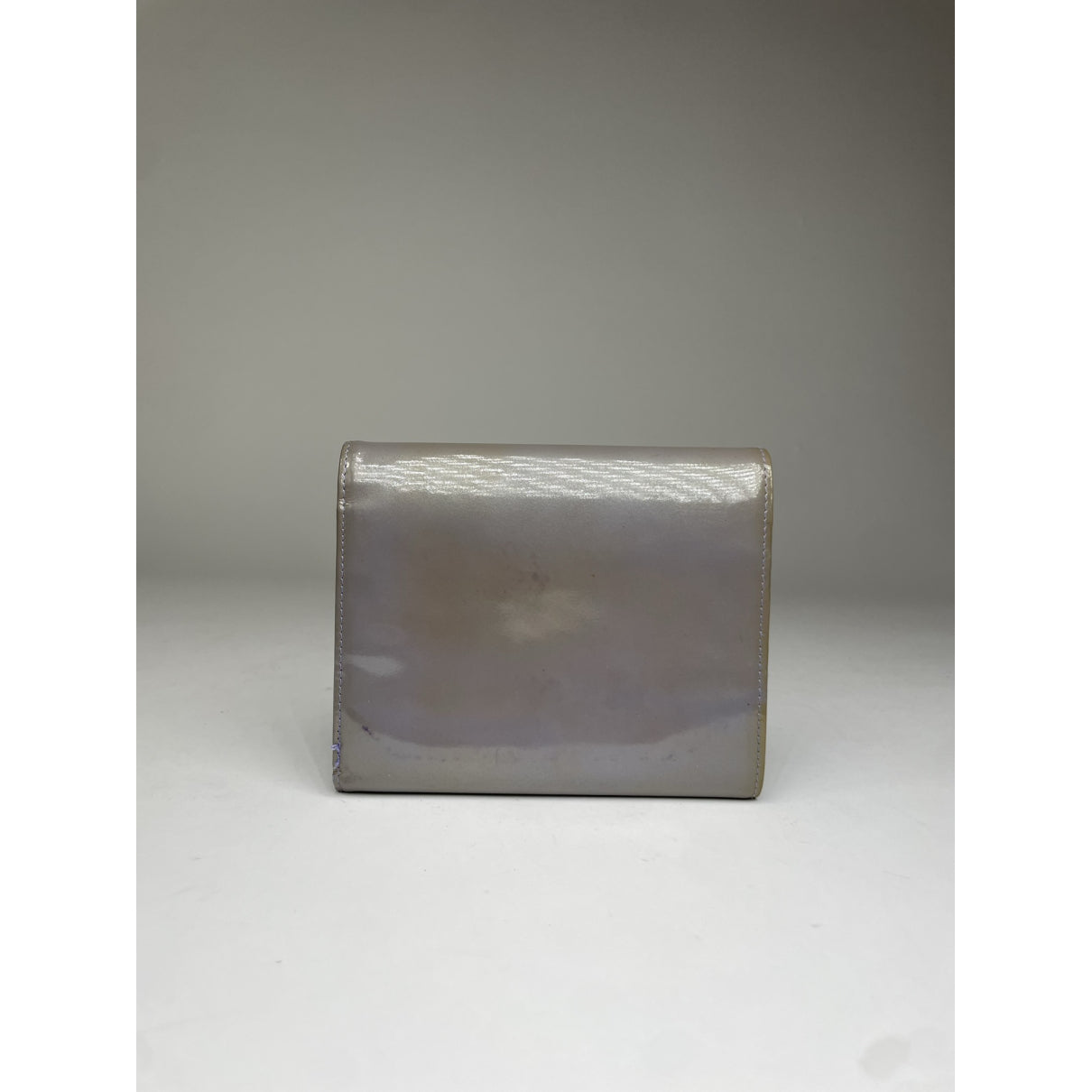 Prada Grey Patent Leather Wallet image 4