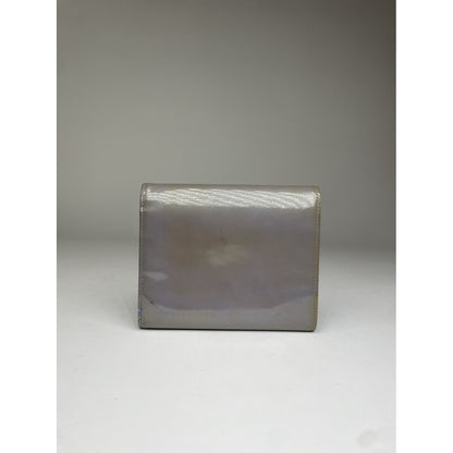 Prada Grey Patent Leather Wallet image 4