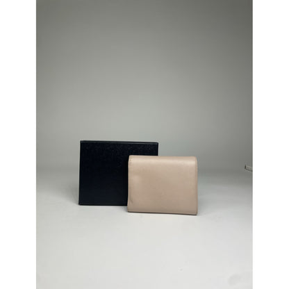 Prada Beige Leather Wallet image 2