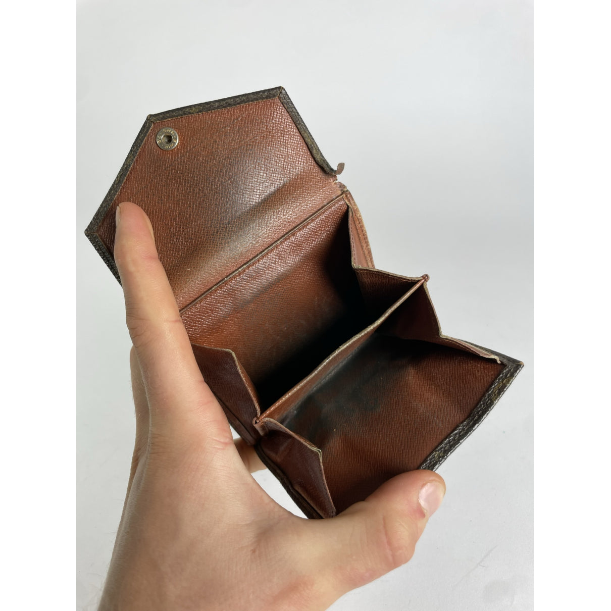 Louis Vuitton Alexandra Brown Leather Wallet image 3