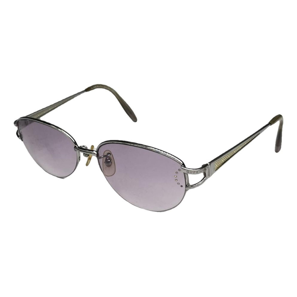 Givenchy Purple Metal Sunglasses image 1