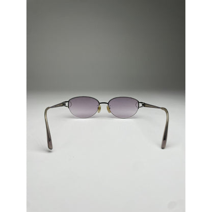 Givenchy Purple Metal Sunglasses image 3