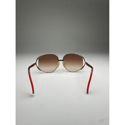 Dior Red Plastic Sunglasses image 3