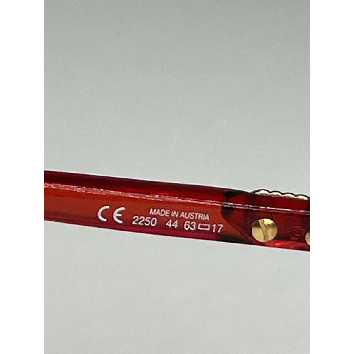 Dior Red Plastic Sunglasses image 4