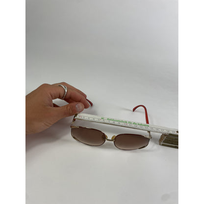 Dior Red Plastic Sunglasses image 5