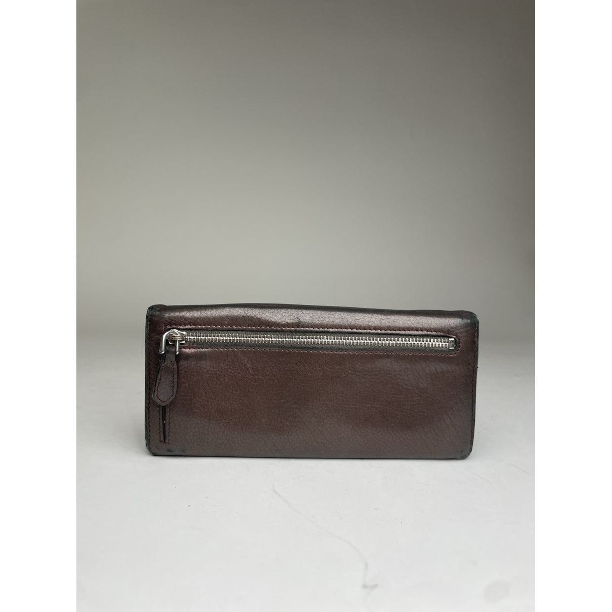 Prada Brown Leather Wallet image 2