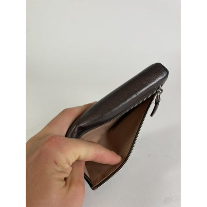 Prada Brown Leather Wallet image 3