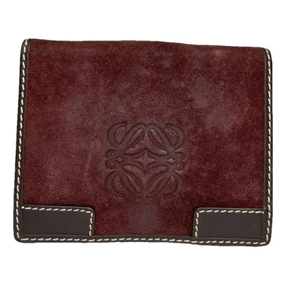 Loewe Purple Leather Wallet image 1