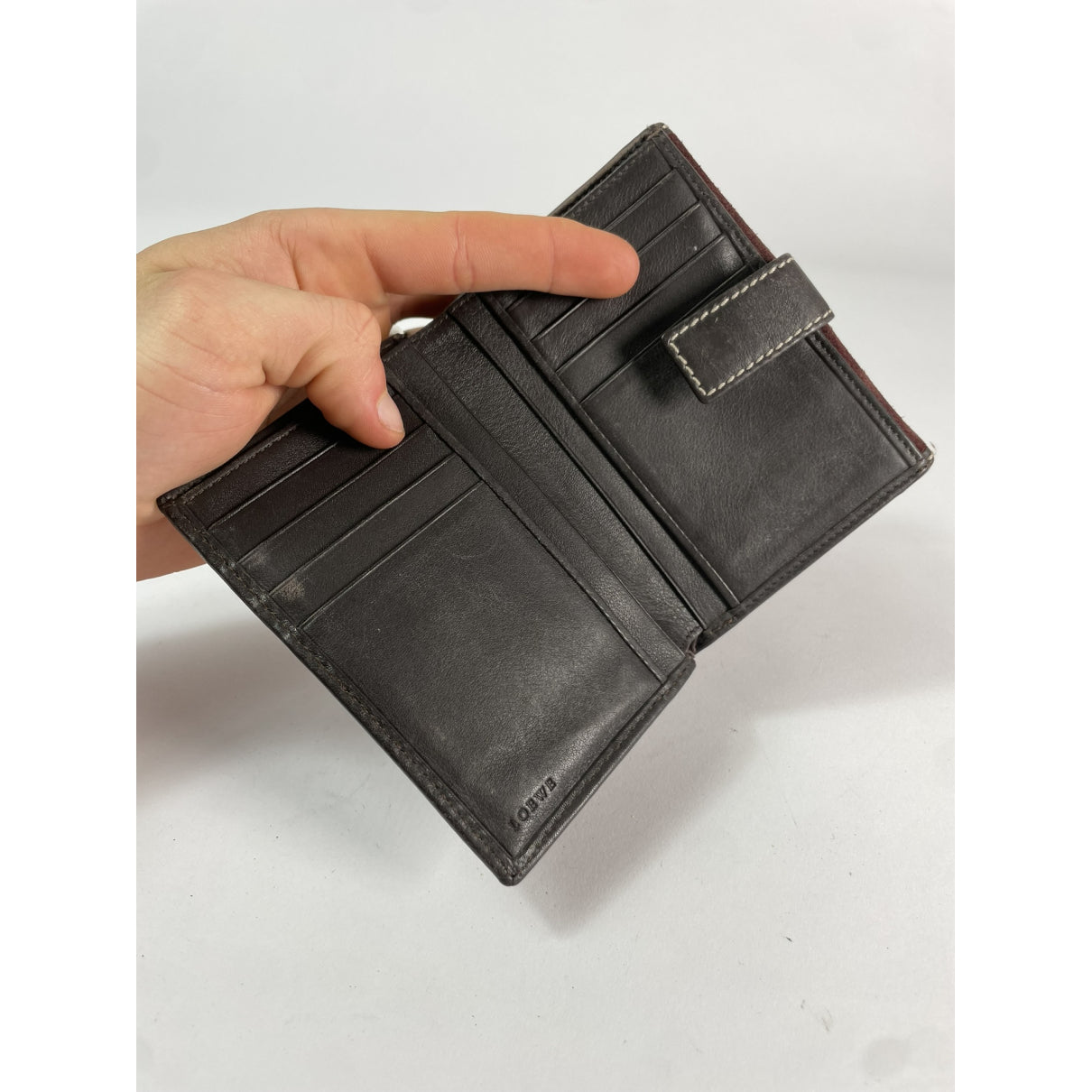 Loewe Purple Leather Wallet image 3