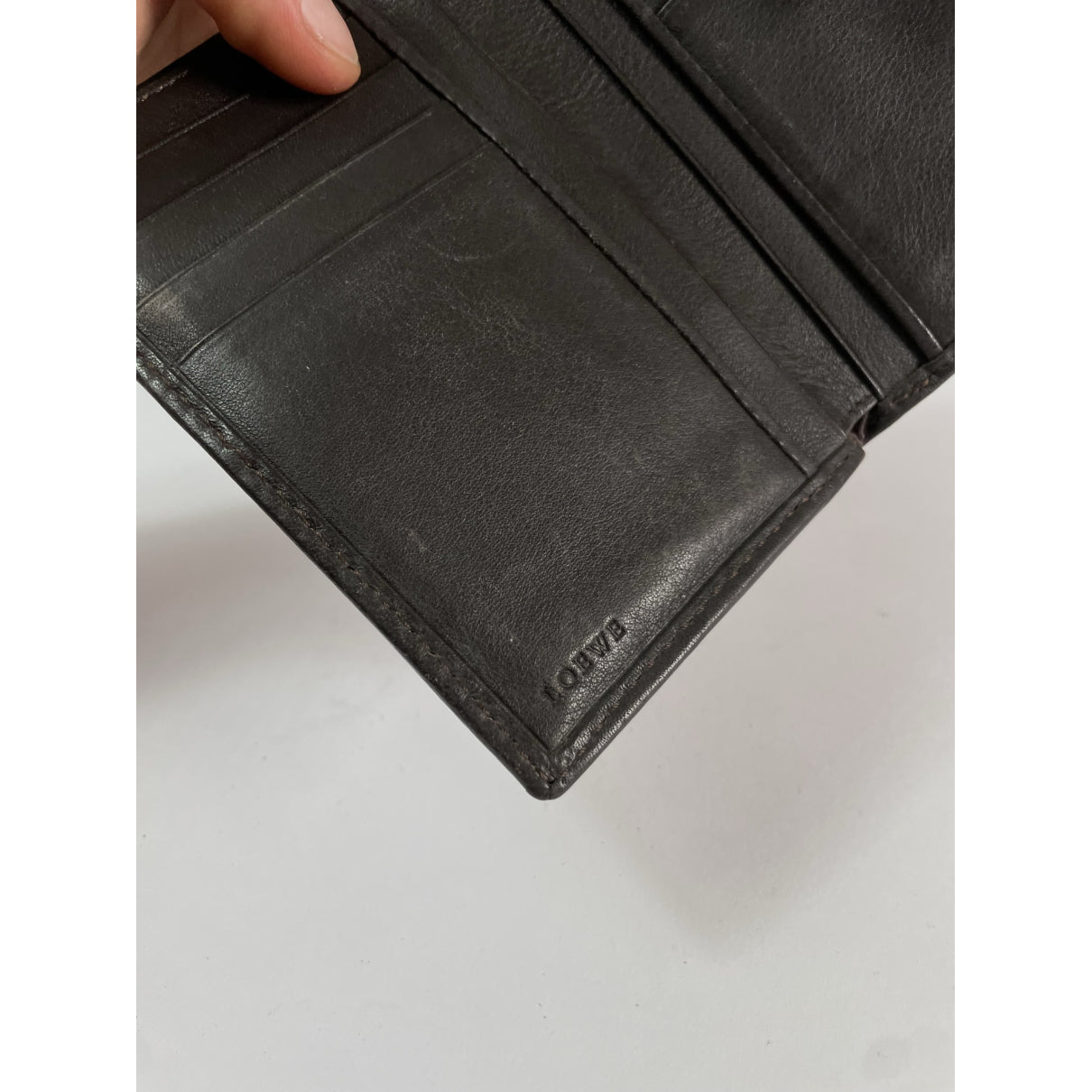 Loewe Purple Leather Wallet image 4