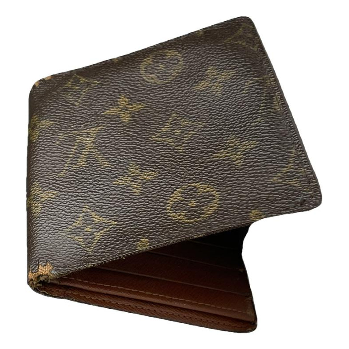 Louis Vuitton Flore Brown Leather Purse image 1