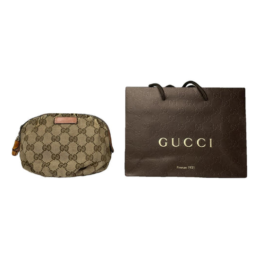 Gucci Dionysus Beige Cotton Clutch Bag image 1