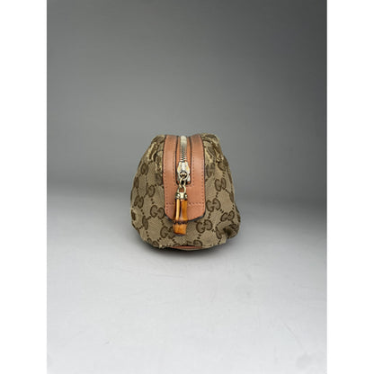 Gucci Dionysus Beige Cotton Clutch Bag image 3