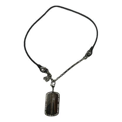 Dolce & Gabbana Silver Steel Necklace image 1