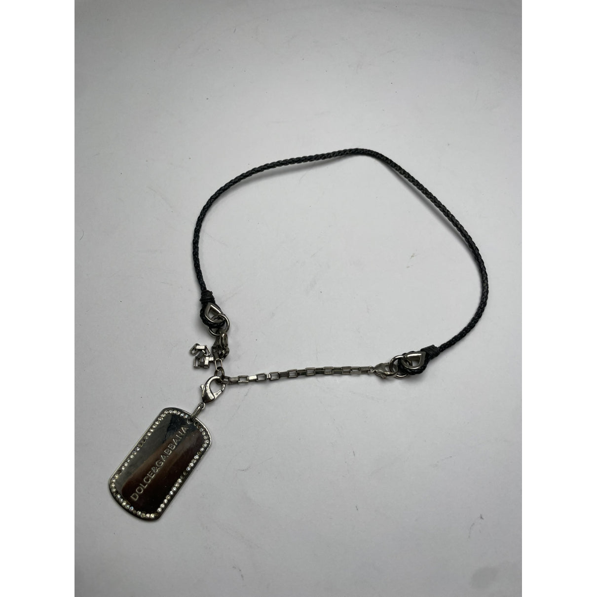 Dolce & Gabbana Silver Steel Necklace image 2