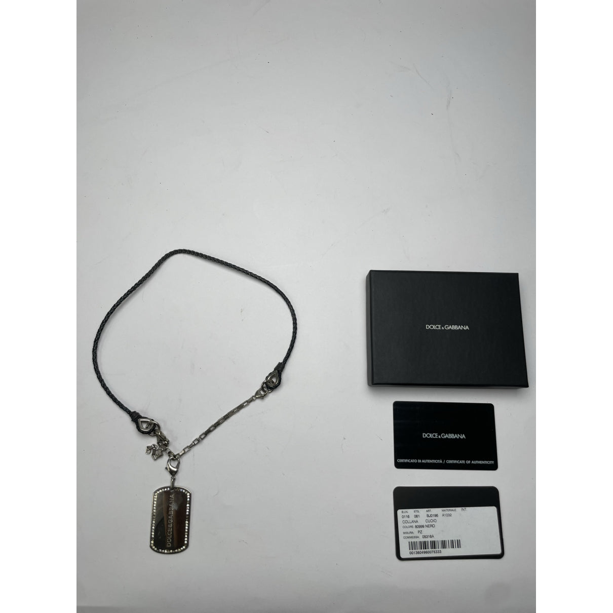 Dolce & Gabbana Silver Steel Necklace image 5