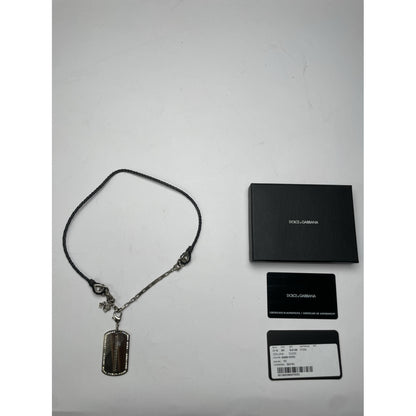 Dolce & Gabbana Silver Steel Necklace image 5