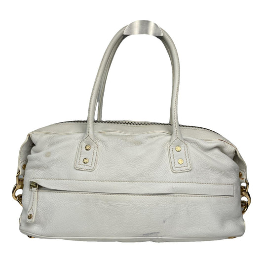 Celine White Leather Handbag image 1