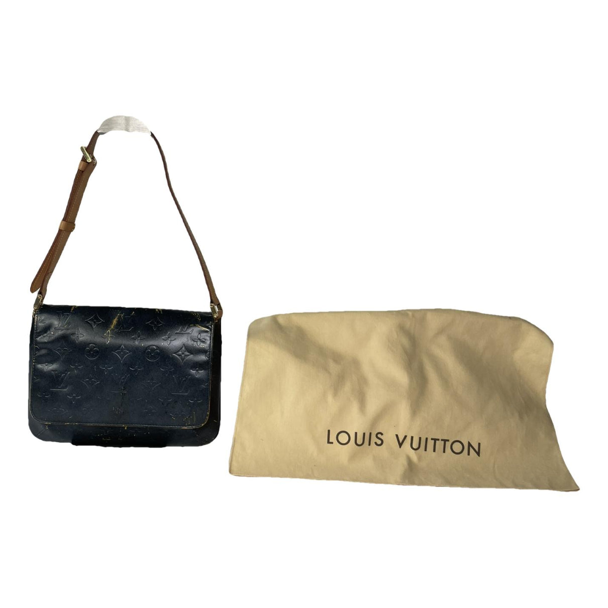 Louis Vuitton Thompson Black Patent Leather Handbag image 1