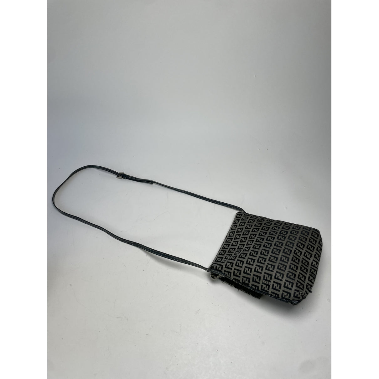 Fendi Baguette Black Cotton Handbag image 5