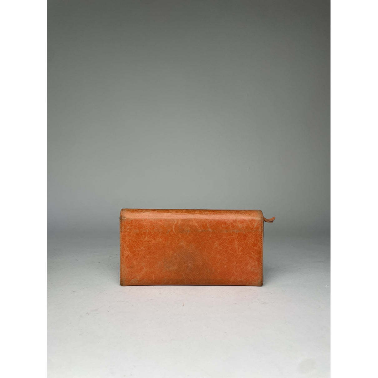 Balenciaga Orange Leather Wallet image 3