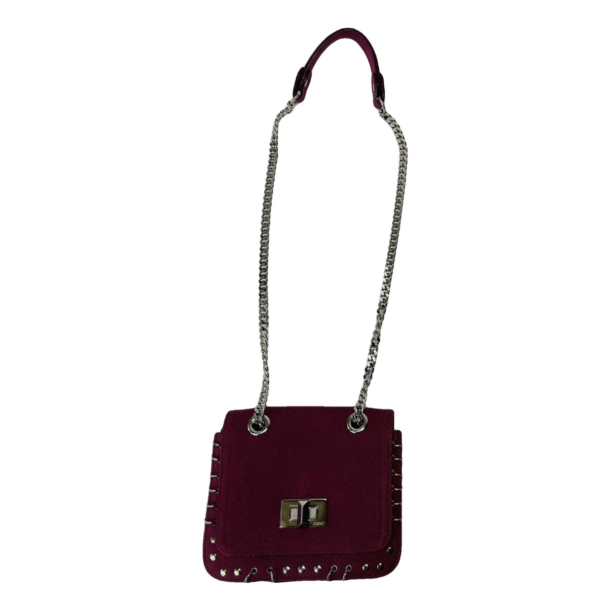 Emilio Pucci Purple Leather Handbag image 1