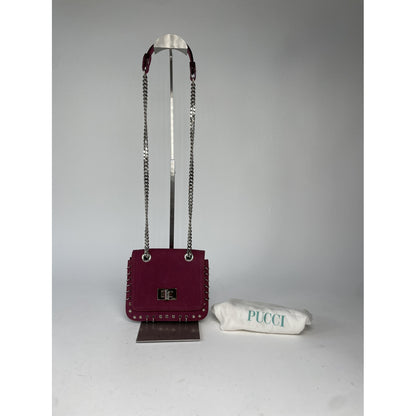 Emilio Pucci Purple Leather Handbag image 2