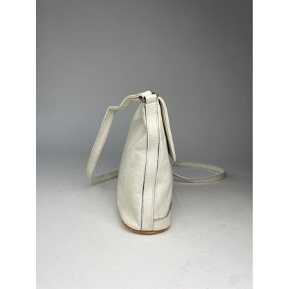 Courrèges White Leather Handbag image 4