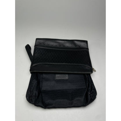 Gianni Versace Black Leather Clutch Bag image 2